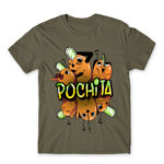 Pochita – Graffiti Zinc Men's T-shirt for Anime, Chainsaw Man
