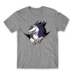 Pocket Sergal Grey Melange Men's T-shirt for Anime, Sergal
