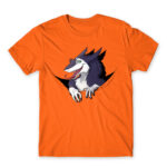 Pocket Sergal Orange Men's T-shirt for Anime, Sergal