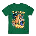 Pokémon Champion Kelly Green Men's T-shirt for Anime, Pokemon