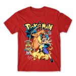 Pokémon Champion Red Men's Tee for Anime, Pokemon