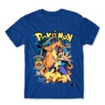 Pokémon Champion Royal Blue Men's Tee for Anime, Pokemon