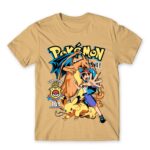 Pokémon Champion Sand Men's Tee for Anime, Pokemon