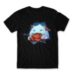 Poro Splash Black Men's Tee for Gaming, League Of Legends