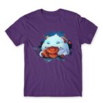 Poro Splash Dark Purple Men's Tee for Gaming, League Of Legends