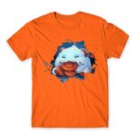 Poro Splash Orange Men's Tee for Gaming, League Of Legends