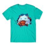 Poro Splash Turquoise Men's T-shirt for Gaming, League Of Legends
