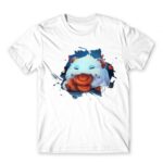 Poro Splash White Men's Tee for Gaming, League Of Legends