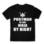 Postman by day Black Men's T-shirt for Postman, Work