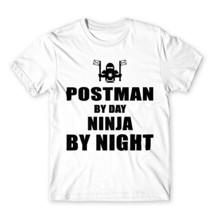 Postman by day White Men's Tee for Postman, Work
