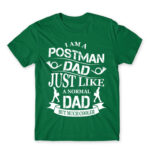 Postman Dad Kelly Green Men's Tee for Postman, Work