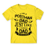 Postman Dad Lemon Men's Tee for Postman, Work