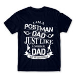 Postman Dad Navy Men's Tee for Postman, Work