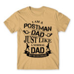 Postman Dad Sand Men's T-shirt for Postman, Work