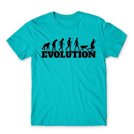 Postman evolution Atoll Blue Men's T-shirt for Postman, Work
