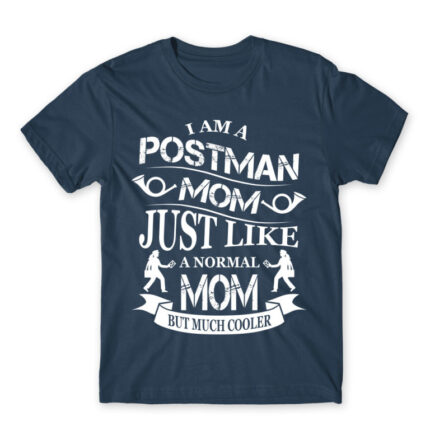 Postman Mom Denim Men's T-shirt for Postman, Work