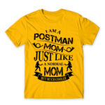 Postman Mom Gold Men's Tee for Postman, Work