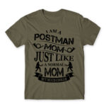 Postman Mom Zinc Men's T-shirt for Postman, Work