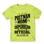 Postman Mother Apple Green Men's T-shirt for Postman, Work