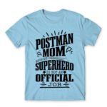 Postman Mother Sky Blue Men's Tee for Postman, Work