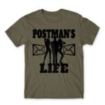Postman’s Life Zinc Men's T-shirt for Postman, Work
