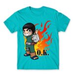Power of Youth Atoll Blue Men's Tee for Anime, Naruto