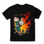 Power of Youth Black Men's T-shirt for Anime, Naruto