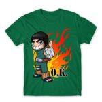 Power of Youth Kelly Green Men's Tee for Anime, Naruto