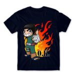 Power of Youth Navy Men's T-shirt for Anime, Naruto