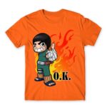 Power of Youth Orange Men's Tee for Anime, Naruto