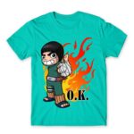 Power of Youth Turquoise Men's Tee for Anime, Naruto