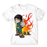 Power of Youth White Men's Tee for Anime, Naruto