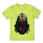 Predator 2022 Apple Green Men's T-shirt for Anime, Original Character