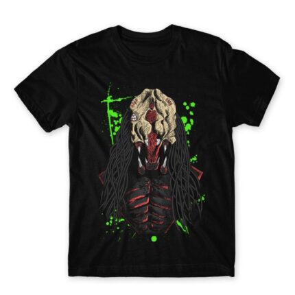 Predator 2022 Black Men's T-shirt for Anime, Original Character