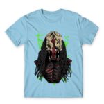 Predator 2022 Sky Blue Men's T-shirt for Anime, Original Character