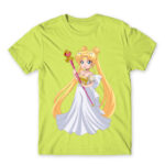Princess Serenity Apple Green Men's T-shirt for Anime, Sailor Moon