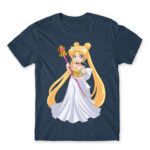 Princess Serenity Denim Men's T-shirt for Anime, Sailor Moon