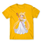 Princess Serenity Gold Men's Tee for Anime, Sailor Moon
