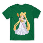 Princess Serenity Kelly Green Men's Tee for Anime, Sailor Moon