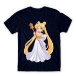Princess Serenity Navy Men's Tee for Anime, Sailor Moon
