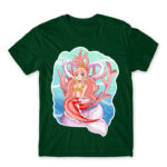 Princess Shirahoshi Bottle Green Men's T-shirt for Anime, One Piece