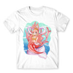 Princess Shirahoshi White Men's Tee for Anime, One Piece