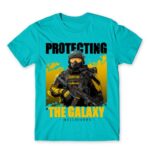 Protecting the galaxy – HELLDIVERS Atoll Blue Men's T-shirt