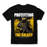 Protecting the galaxy – HELLDIVERS Black Men's Tee