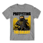 Protecting the galaxy – HELLDIVERS Grey Melange Men's Tee