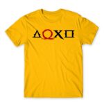 PS symbols – God of War Gold Men's T-shirt