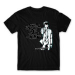 Psycho Pass – Kougami Shinya Black Men's T-shirt for Anime, Psycho Pass