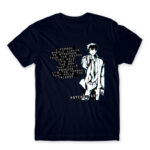 Psycho Pass – Kougami Shinya Navy Men's T-shirt for Anime, Psycho Pass