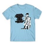 Psycho Pass – Kougami Shinya Sky Blue Men's Tee for Anime, Psycho Pass