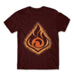 Pyro Symbol Burgundy Men's Tee